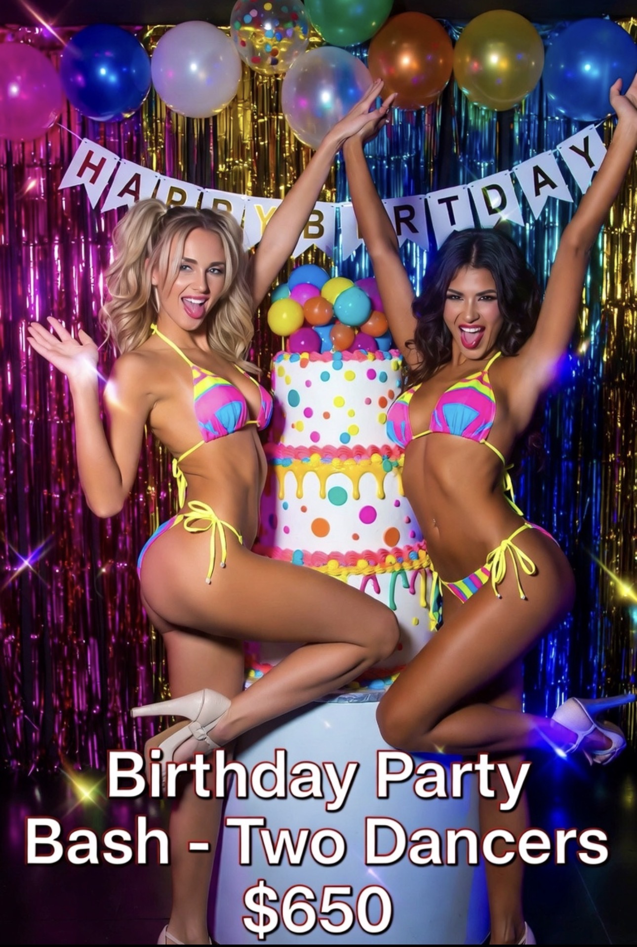 Charleston Birthday Party Bash