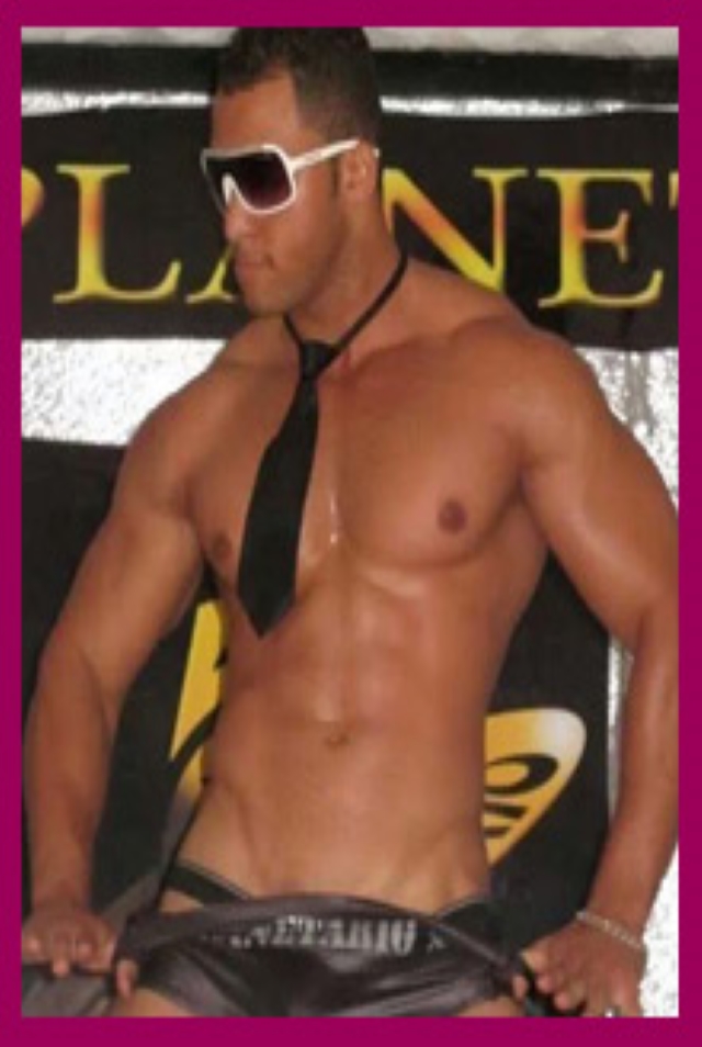 Jake Charleston male stripper for private events